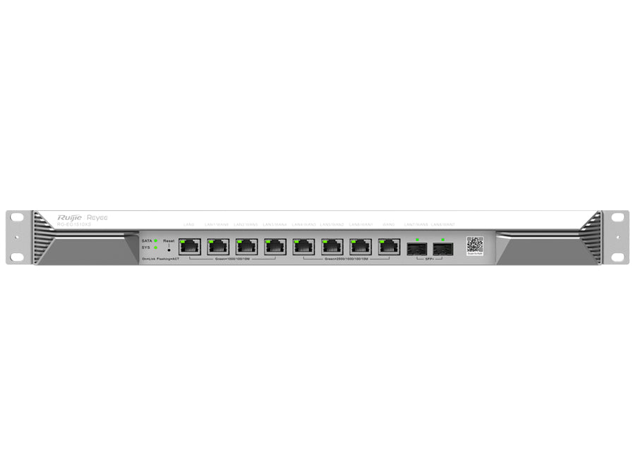 Reyee 8 Port Multi Gigabit 2SFP+ Multi-WAN 1500 User Cloud Router | RG-EG1510XS