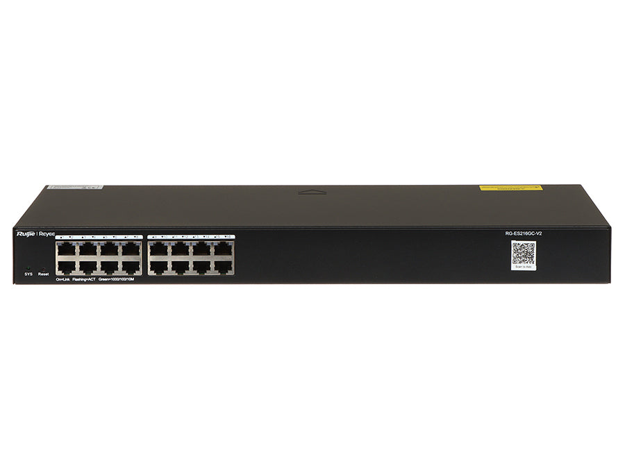 Reyee 16 Port Gigabit Smart Managed Switch | RG-ES216GC-V2