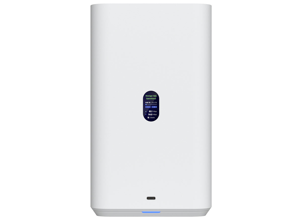 Ubiquiti UniFi White UNAS 2.5Gbps Ethernet 2x 3.5" HDD bays | Ubiquiti | Buy in South Africa — Mozee Solutions