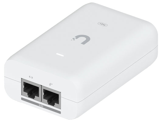 Ubiquiti 2.5Gbps 48V 30W PoE Adapter with No Cable | UACC-PoE+-2.5G