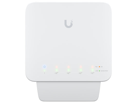 Ubiquiti UniFi Flex Switch 5 Port Gigabit 1PoE In 4PoE Out | USW-Flex