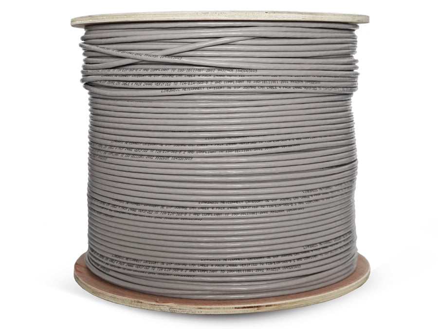 Linkbasic 500m Drum Cat5e Solid Grey UTP Cable | Linkbasic | Buy in South Africa — Mozee Solutions